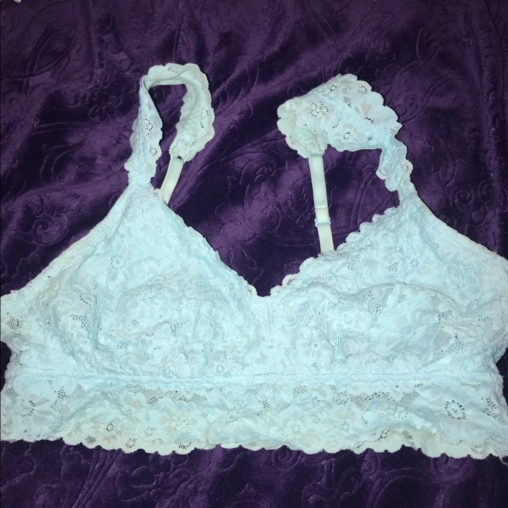 Aerie bralette Large Baby Blue